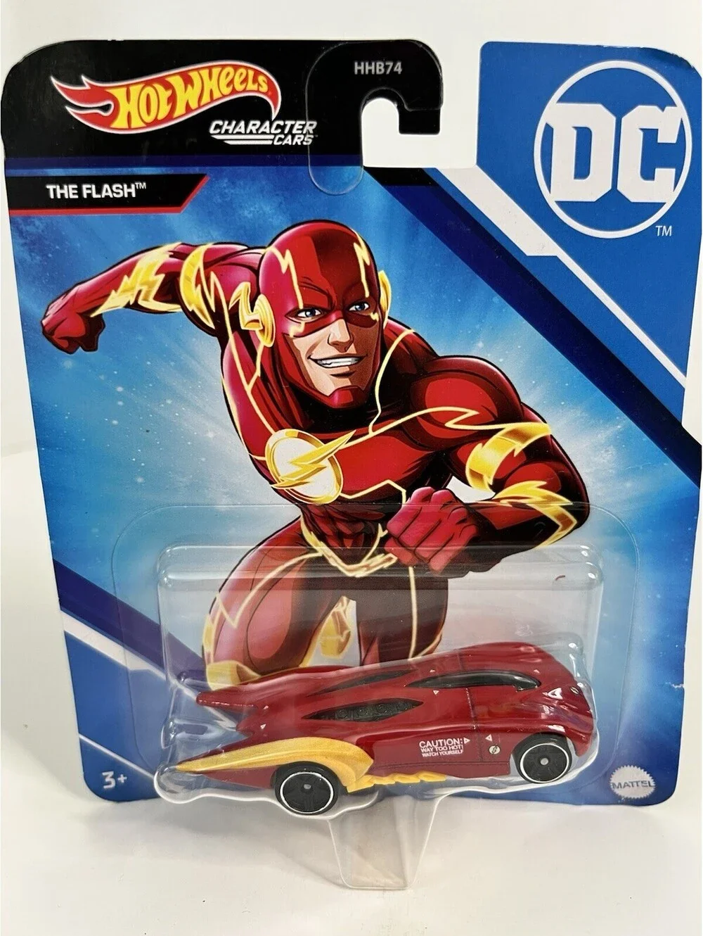 2022 Hot Wheels DC Universe - The Flash - Character Car - HHB74